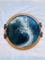 Resin Art Tray Abstract