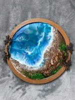 Resin Wave Tray