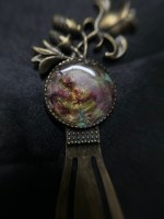 Antique bookmark rose vine