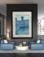 Turkey Bridge Watercolor, A4