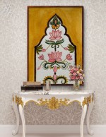 Pichwai Lotus Jharokha A5