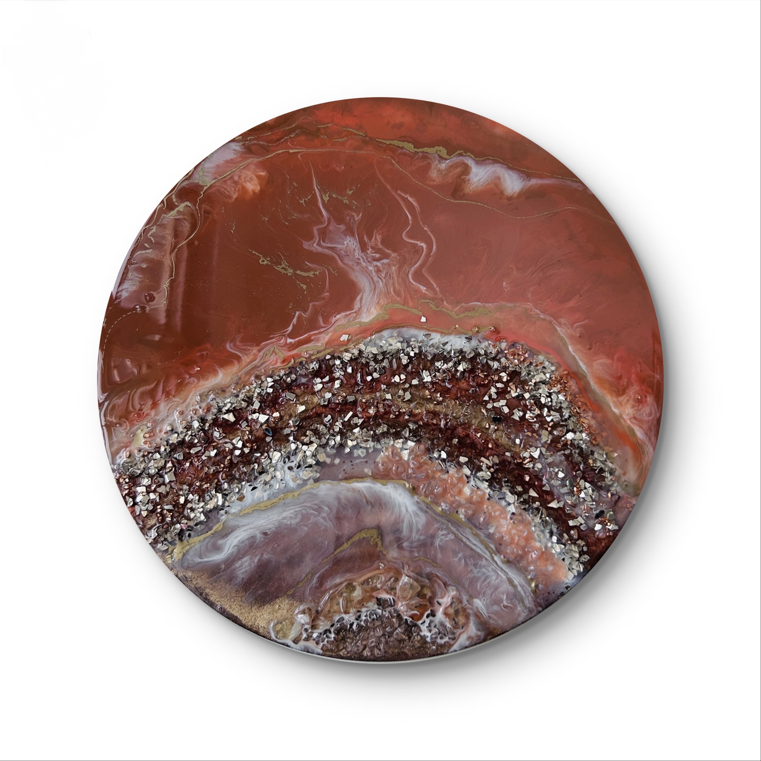Wall Art Resin Geode 2 Wall Art Resin Geode - Image 2