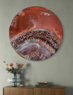 Wall Art Resin Geode