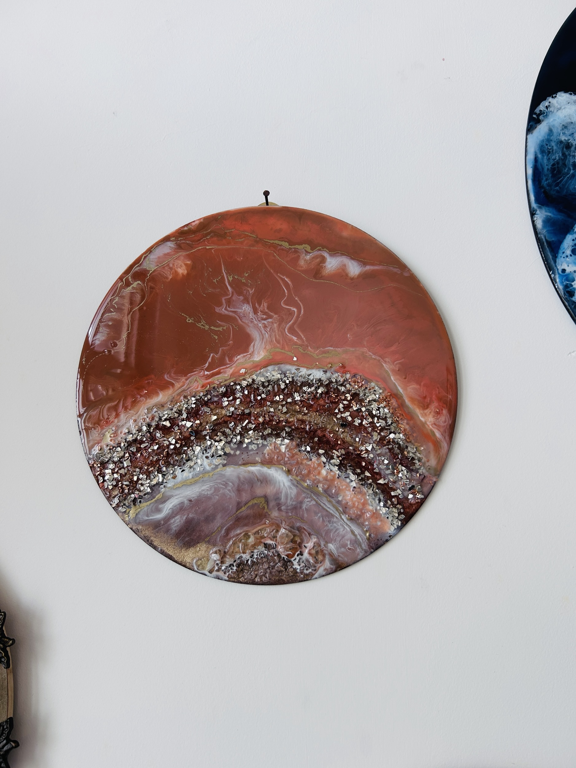 Wall Art Resin Geode 3 Wall Art Resin Geode - Image 3