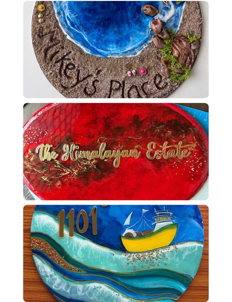 brown and beige simple photo collage 1